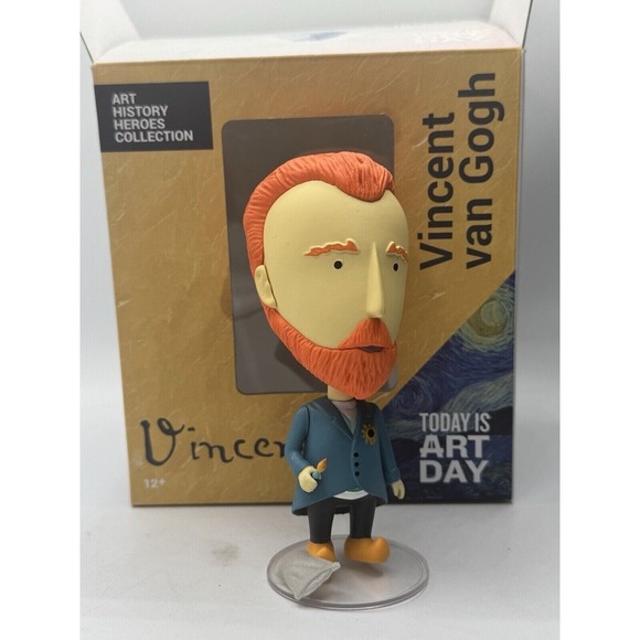 Today Is Art Day "Vincent Van Gogh" Art History Heroes Collectible Action Figure - Picture 4 of 12